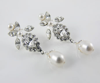 Cynthia Earrings by Say Bella